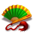 Fan symbol from Coins of Dragon: Hold and Win paytable